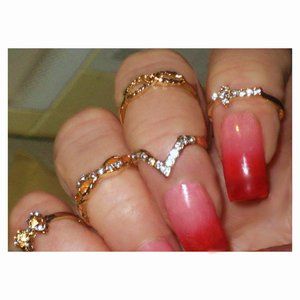 Midi Ring Combo Lot 3 of Choice